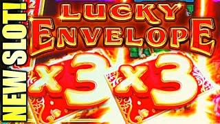 ⋆ Slots ⋆NEW SLOT!⋆ Slots ⋆ LUCKY ENVELOPE WAS LUCKY!! ⋆ Slots ⋆ JADE WEALTH & PLUM RICHES Slot Machine (KONAMI)
