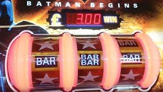 Batman Begins Fruit Machine - For UK Arcades