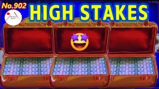 Lightning Link HIGH STAKES Slot Machine Chose 25c @ San Manuel Casino 赤富士スロット 1本勝負
