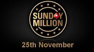 Sunday Million 25th November (Highlights) | Watching the final table
