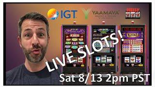 ⋆ Slots ⋆ LIVE SLOTS from Yaamava Casino! Playing the newest IGT Diamond RS slots!