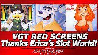 VGT Red Screen Slots - First Time Playing, Suggested By Erica's Slot World