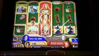WMS Gaming - WOZ Ruby Slippers Slot Bonus