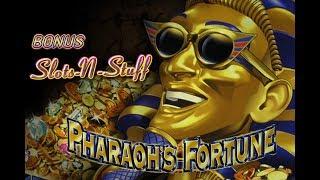 Pharaohs Fortune Slot Play Bonus $750 a spin High Limit Slot Play! • Slots N-Stuff