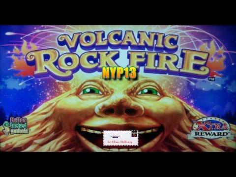 •NEW DELIVERY• Konami | Volcanic Rock Fire Slot Bonus & Line Hits