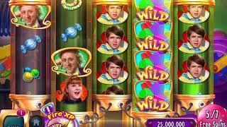 WILLY WONKA: WHO WANTS A GOBSTOPPER? Video Slot Casino Game with a FREE SPIN BONUS