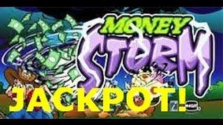 $$$  HANDPAY JACKPOT IGT Money Storm High Limit slot machine  Free Spin Bonus 15x3 Combo!!!