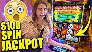 Massive JACKPOT on Dragon Link W/ Hubby's LUCKY TOUCH ⋆ Slots ⋆ In The High Limit Room At Wynn