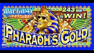 PARAOH'S GOLD 2 - BONUS MAX BET 5c - IGT SLOT MACHINE