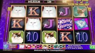 Amazing $4,220 Jackpot! | Kitty Glitter Game | The Cosmopolitan Casino