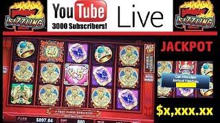 WOW! #1 JACKPOT HAND PAY of 2018 - 3,000 SUBSCRIBER SPECIAL! Slot Machine MAX BET BIG WIN!