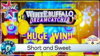 White Buffalo Dreamcatcher Slot Machine Line Hit