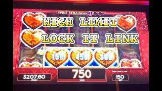 High Limit Lock it Link Bonus Wins