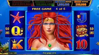 MAGIC PEARL Video Slot Casino Game with a FREE SPIN BONUS