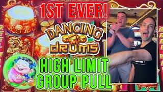 ⋆ Slots ⋆ $52/Bet DANCING DRUMS Group Slot Pull! ⋆ Slots ⋆ Ameristar Black Hawk