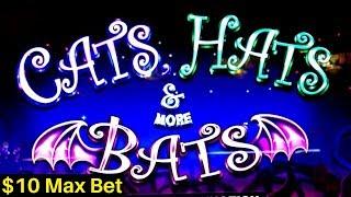 Lock It Link - Cats, Hats & More Bats Slot $10 Bet BONUSES Won | Dragon Rising Slot Envelope Jackpot