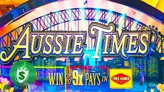 Aussie Times slot machine, Retrigger happy