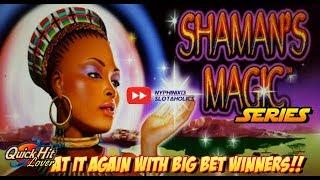 Shaman's Magic Slot Bonus BIG WINS!