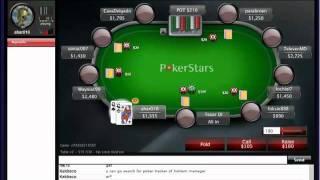 PokerSchoolOnline Live Training Video:"SundayStorm Satellite" (31/01/2012) ahar010