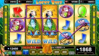 Lucky Buzz slot - 5,550 win!