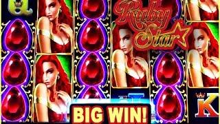RUBY STAR SLOT *MAX BET* - BIG WIN!!! - Slot Machine Bonus