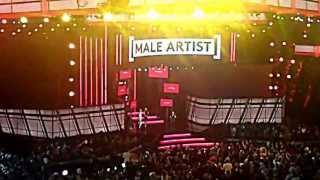 JUSTIN BIEBER ACCEPTS AWARD Billboard Music Awards 2013 MGM Grand LAS VEGAS