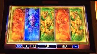 Dragon's Fire Slot Machine, Live Play -  No Bonus