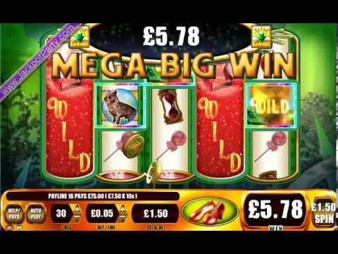 £475 ON WIZARD OF OZ - RUBY SLIPPERS™ MEGA BIG WIN (317 X STAKE) - SLOTS AT JACKPOT PARTY