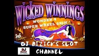 ~$$$ SUPER WHEEL SPIN $$$ ~ Wicked Winnings Slot Machine ~ SUPER FREE GAMES??? • DJ BIZICK'S SLOT CH
