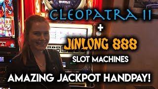 OMG! AMAZING JACKPOT HANDPAY on FREEPLAY! Jin Long Slot Machine!