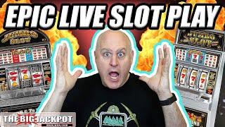 Live Epic Slot Play •Raja BANKRUPTS the Lodge Casino | The Big Jackpot