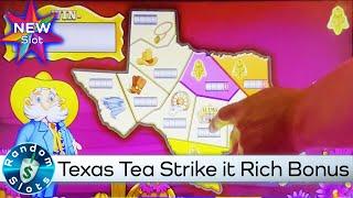 ⋆ Slots ⋆️ New - Texas Tea Strike It Rich Slot Machine Bonus