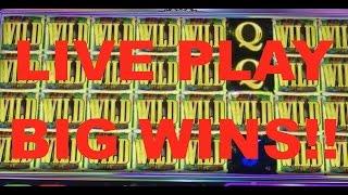 BIG WINS!!! LIVE PLAY and Bonuses on Rainbow Warriors Slot Machine