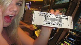 •$857,002 Grand Jackpot• Handpay Cashout Video Slot Machine Elite High Rollers Casino | SiX Slot • S