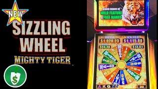 •️ New - Sizzling Wheel Mighty Tiger slot machine