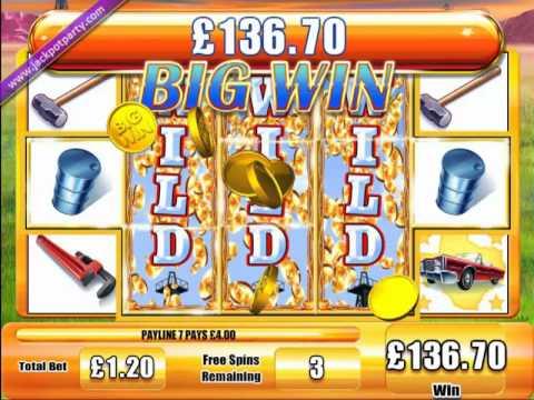 £518.40 MEGA BIG WIN (432 X STAKE) ON GUSHER™ ONLINE SLOT GAME AT JACKPOT PARTY!