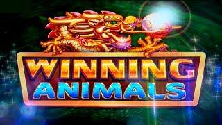 Winning Animals Slot - LIVE PLAY BONUS - All Features!