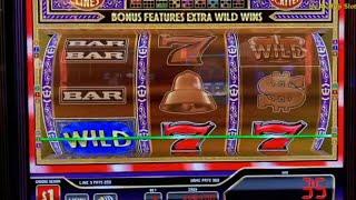 MONTE CARLO $1 Slot 9 Lines & PURE LUXE Triple Wild Jackpot $1 Slot＠ San Manuel Casino in California