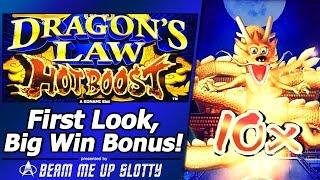 Dragon's Law Hot Boost Slot - Mega Big Win, New Version with Multipliers, First Look!