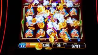 Fu Dao Le Slot Machine - Tiny Bet - Full screen Line Hit!