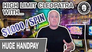 $1,000 High Limit Cleopatra Spins ★ Slots ★ How Many Jackpots Will I Win?
