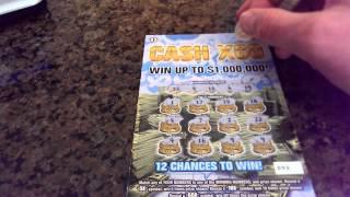 NY LOTTERY $1,000,000 CASH X60 NICE SCRATCH OFF WINNER. GET YOUR FREE SHOT TO WIN $1 MILLION!
