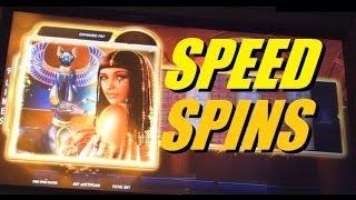 Big Win! NEW Speed Spins Slot Machine Bonus!  ~WMS (Speed Spins Slot Machine Free Spins)