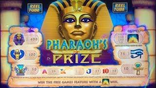 Pharaoh's Prize slot machine, Live Play & Bonus