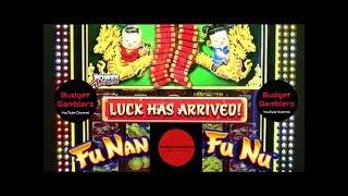 FU NAN FU NU ~ Free Spin Bonus ~ Nice Progressive Win ~ Live Slot Play @ San Manuel