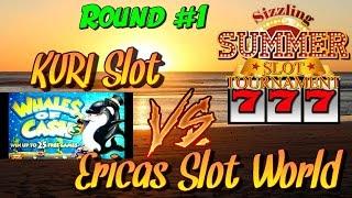 •Summer Sizzle Slot Tournament (Round #1) •WHALES OF CASH Slot Machine•$1.25 Bet