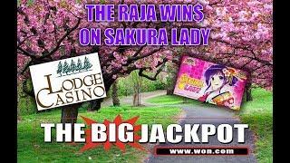 • The Raja Wins Over A • Grand • On Sakura Lady •