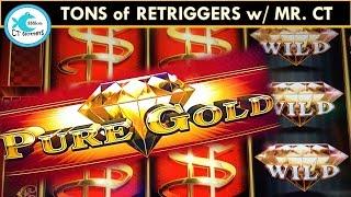 *NEW* Pure Gold Slot Machine – Retriggers Galore w/ Mr. CT!