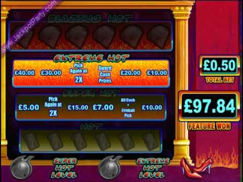MEGA BIG WIN £137 (274:1) on REEL RICH DEVIL™ SLOT GAME AT JACKPOT PARTY®