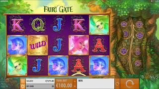 Fairy Gate Slot -BIG WIN & Game Play - by Quickspin